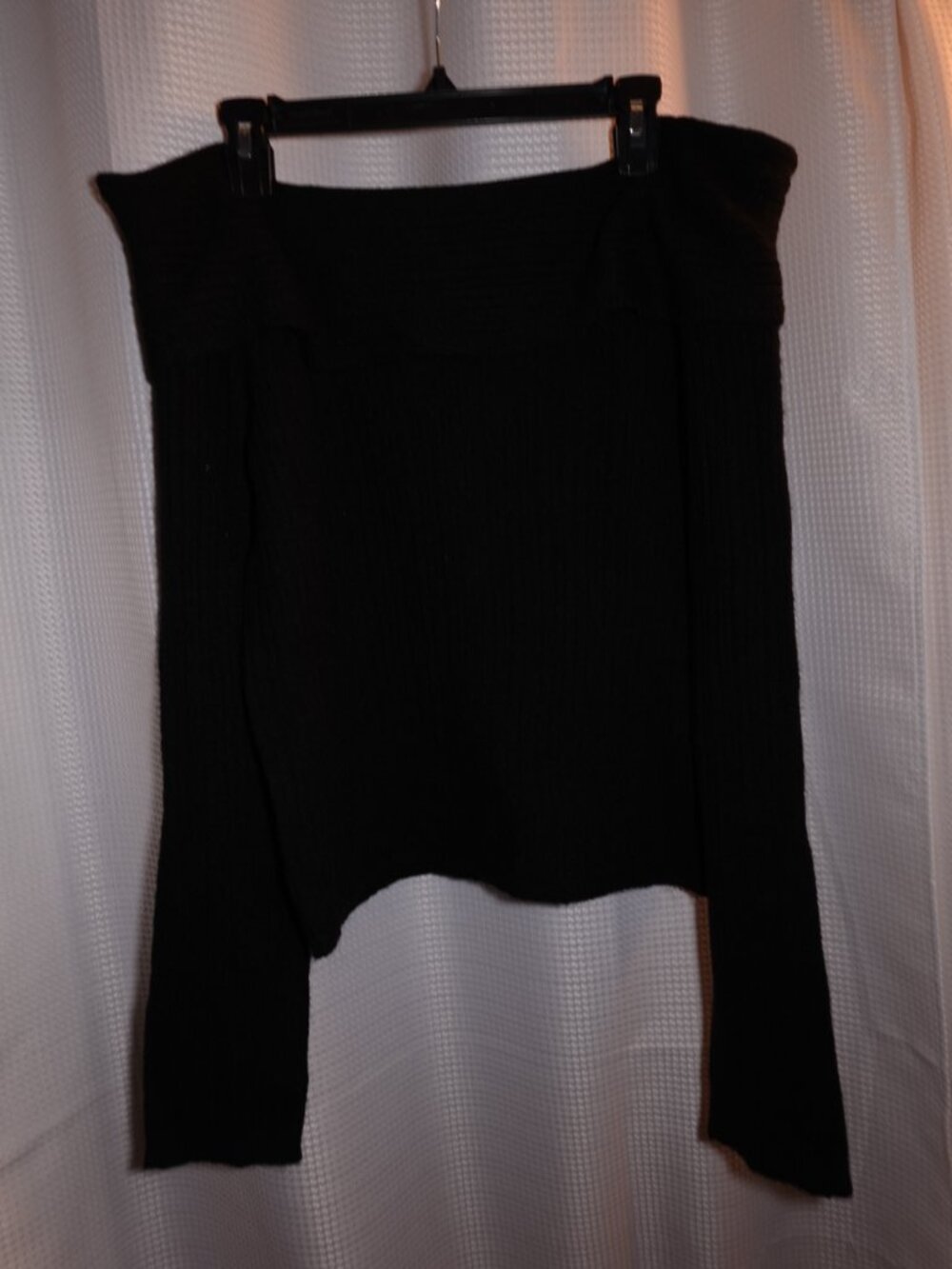 Black H&M Off the Shoulder Sweater